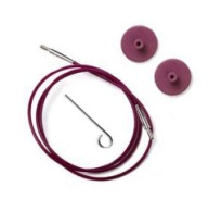 VYMENITEĽNÉ IHLY KNITPRO 60 cm - fialové