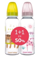 CANPOL SADA FĽAŠI S ÚZKÝM OTVOROM 250ml 12m+