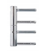 Skrutkovacie pánty Exacta 14 mm pre drevené dvere