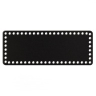 čierny základný košík dno 13x34cm HDF obdĺžnik