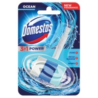Domestos 3v1 Power – WC blok s WC košíkom, 40 g – Ocean