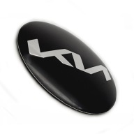 NÁLEPKA ZNAKU LOGO NÁLEPKA KIA 56 mm ČIERNA N