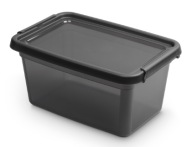 Basestore organizér kontajner s vekom čierny 4.5