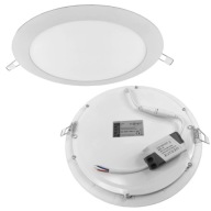 Okrúhle stropné svietidlo Biele LED stropné svietidlo 18W 4000K Neutrál