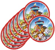 Papierové taniere Paw Patrol, 8 kusov, 23 cm