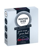 Mister Size kondómy nasadené 60 mm 64 mm 69 mm