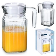 NÁPOJE džbán, džús, limonáda, pohár, viečko, 0,6L