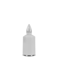Elektrická LED vložka 11 cm Biela ZE3 s 2xAA batériami Promyk 4
