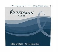 NÁPLŇKY PER WATERMAN, NÁMORNÍCKA MODRÁ ORIGINÁL 8 ks