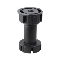 KLIPKA NA KUCHYNSKÉ NOHY PODKLADOVÁ NOHA 150MM ČIERNA 14.258 AMIX