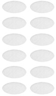 Samolepiace plstené podložky biele 15x30mm balenie 12ks - VORSTAHL
