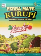 Yerba Mate Kurupi Sabor Citrus Yorador 500g 0,5kg Terere CITRÓN