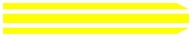Nálepky na motorku STRIPES 30cm Yellow #2