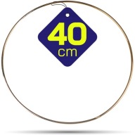 ZLATÁ kovová obruč 40 cm