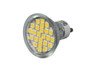 24 LED SMD 3W GU10 žiarovka 270 lm EcoEnergy teplá biela