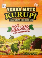 Yerba Mate Kurupi Fitness s vitamínom C 500g POMERANČ 0,5kg bylin
