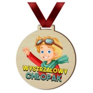 tlačená medaila. NÁDHERNÝ CHLAPEC