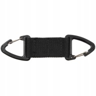 Kľúčenka na karabínku MFH Double black