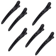 Spony kadernícke Spony Spony do vlasov Spona čierna 6 kusov 12cm