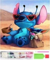 DIAMANTOVÁ VÝŠIVKA MOZAIKA DIAMANTOVÁ MALIARSKÁ SADA 5D 30X30CM