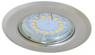 TRACON Halogénová lampa, matný chróm, MR16 TLC-2MC