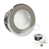 Sada halogénového svietidla LUMO11 chróm + LED GU10 5W neutrál