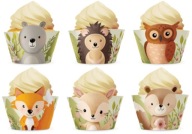 Košíkové obliečky Forest Animals Forest Friends 6 kusov Narodeninové
