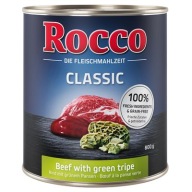 Rocco Classic Beef and Green Rumens 800g mokré krmivo