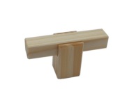 Smreková nábytková úchytka Dĺžka zábradlia 60 mm KNOB