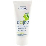 Ziaja, Ziajka, zubný gél pre deti bez fluoridu,