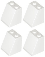 LEGO 3678b SKOS 2x2x2 biela (8g) 4 ks.