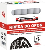 VODEODOLNÁ KRIEDA NA PNEUMATIKY, BIELA ​​1 KS