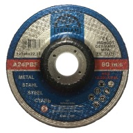 Kovový brúsny kotúč 125x6 mm A24P TEDIAM