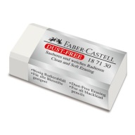 Dust Free Faber-Castell guma malá biela