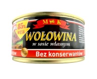 Hovädzia konzerva 300G MK