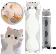 PLYŠOVÝ MASKOT DLHÝ VANKÚŠ PRE MAČKU OPIERKA HLAVY 50cm