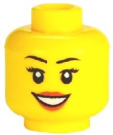 LEGO HEAD FIGURKA HLAVA - ŽENA 3626cpb0633