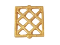 LEGO 38320 MRIEŽKA OKNA 1x2x2 zlatá NOVINKA (1g)