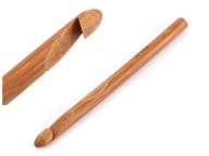 Bambusový háčik s hrúbkou 10 mm a hrúbkou 15 cm