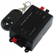 OVLÁDAČ STMÍVANIA pre 12V LED pásiky, RÁDIO DIAĽKOVÝ