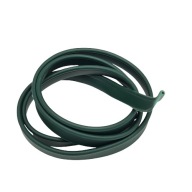 KEDRA BIZA PIPE PVC PÁSKA, mäkká, TMAVOZELENÁ