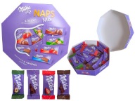 Milka Naps Mix čokolády 138g 4 príchute 27 čokolád
