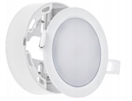 Prisadené LED stropné svietidlo 2v1 okrúhle 6W 3000K 750lm IP20