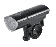 BIKE PREDNÁ LAMPA ČIERNA 5LED SUPER BIELA