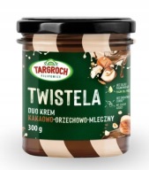 Twistela kakaovo-orechovo-mliečny krém bez pridaného cukru 300g Targroch