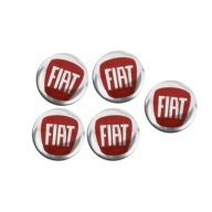 Samolepka s logom Fiat na kľúči s diaľkovým ovládaním 15 mm