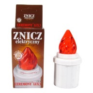 Elektrická sviečková vložka, LED sviečka, 118 dní + batérie