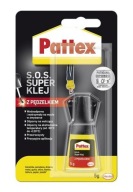 Sekundové lepidlo PATTEX so štetcom SUPER S.O.S. 5 g