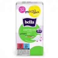 BELLA PERFECTA ULTRA Zelené MEGAPACK VLOŽKY 32 ks