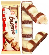 KINDER BUENO Biela tyčinka 39g